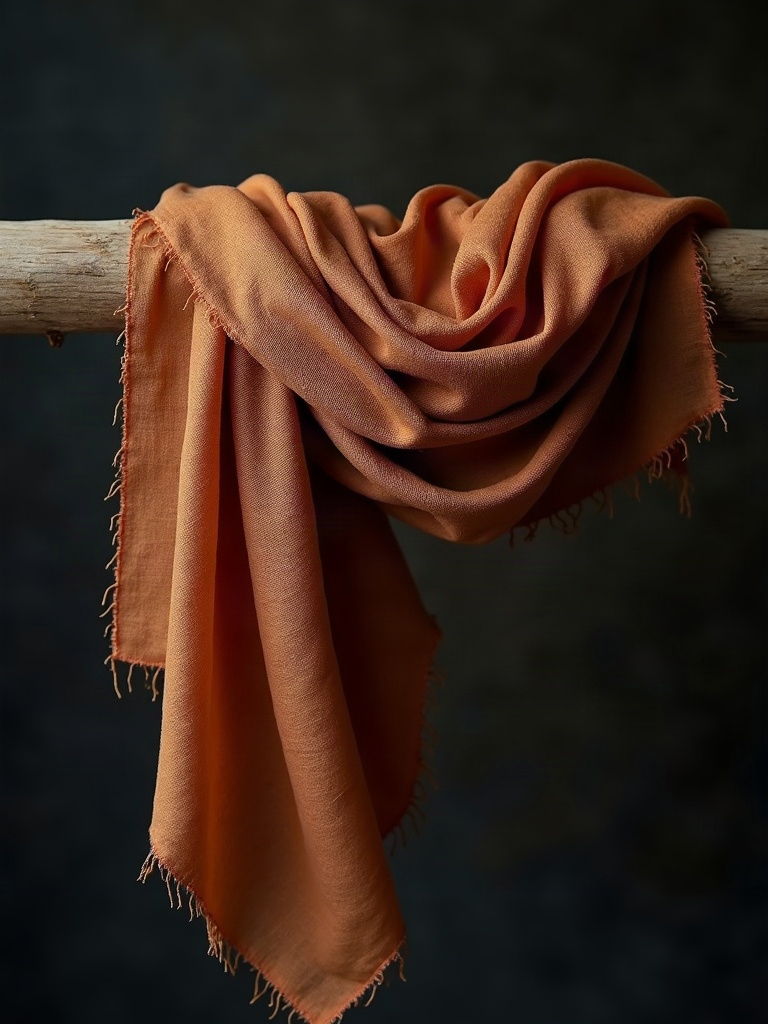 Wrap fabric, macro weave detail