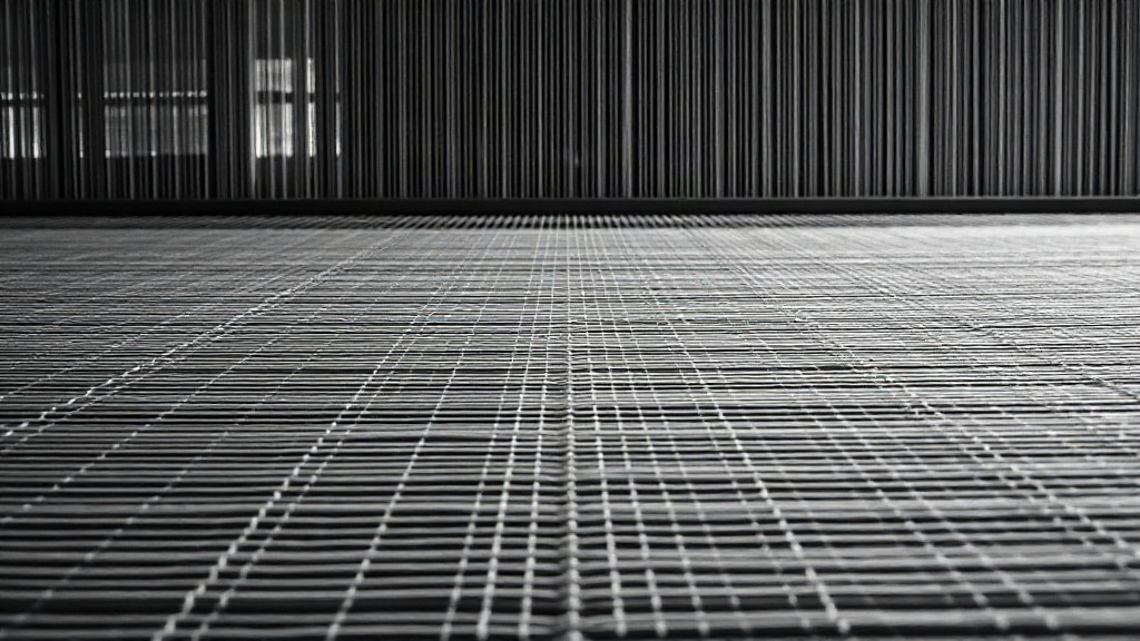Warp threads on a handloom, Varanasi